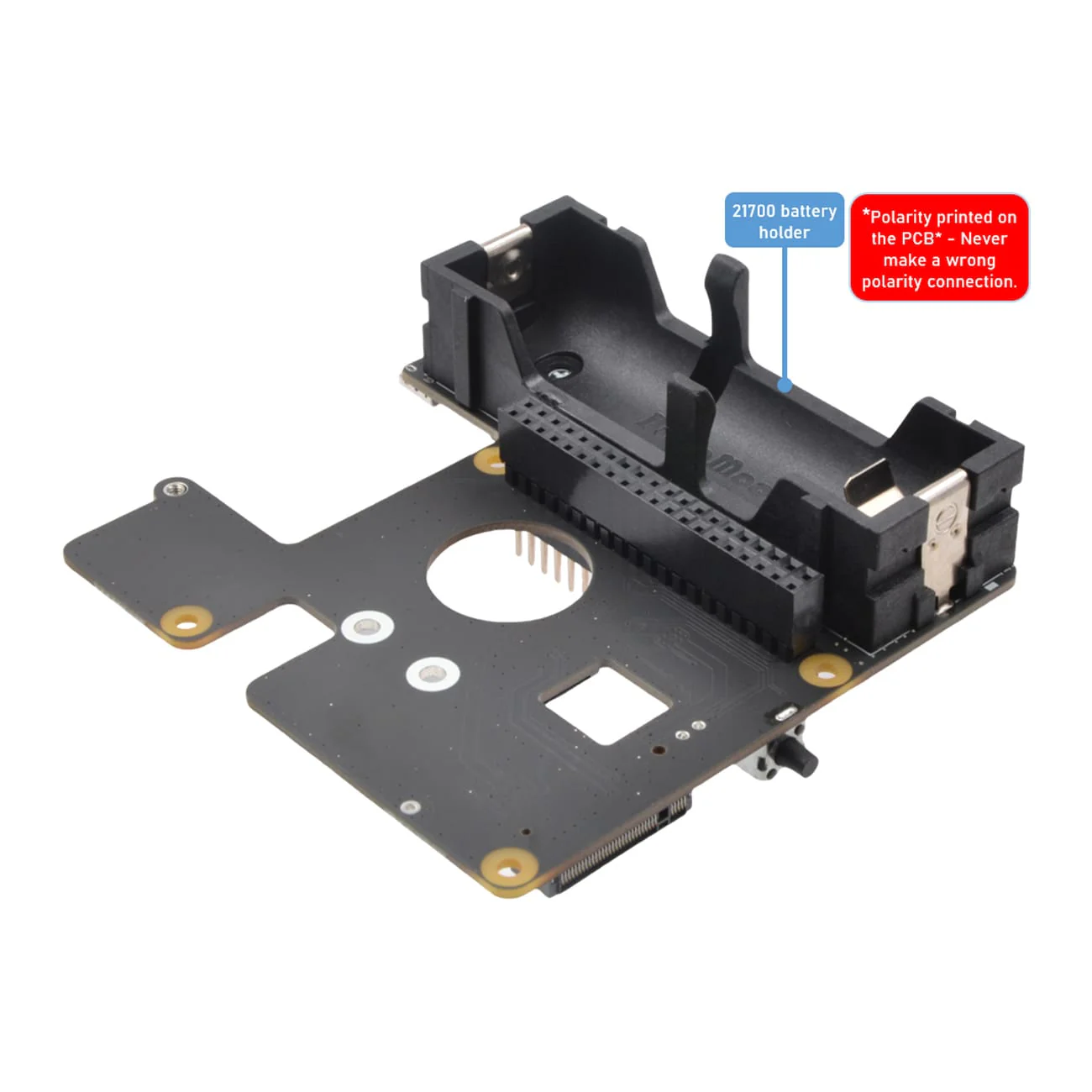SupTronics X1208 UPS + M.2 2280 NVMe Add-on for Raspberry Pi 5 - Image 8