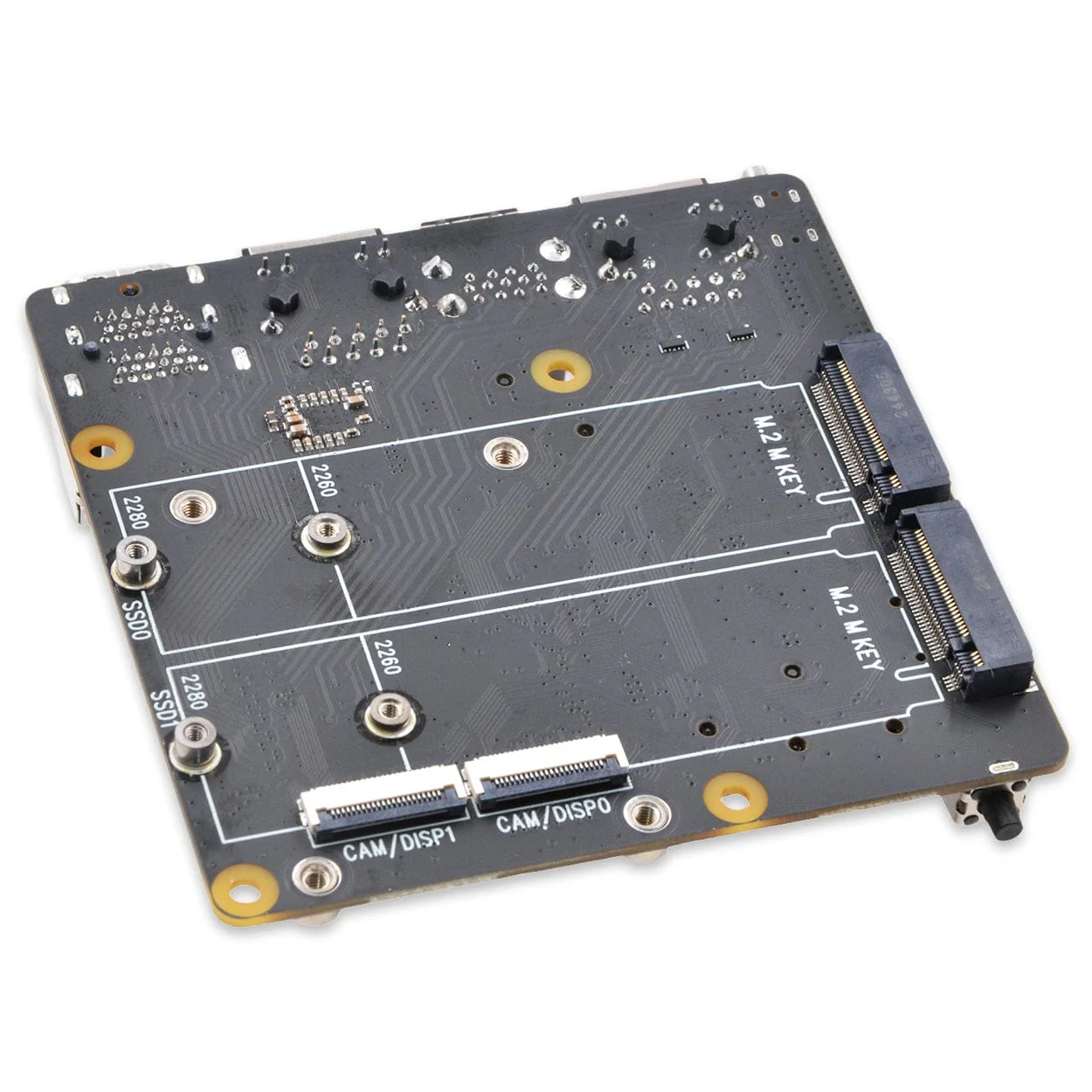 SupTronics X1501 Dual Ethernet Dual NVMe IO Board for CM5 - Image 3