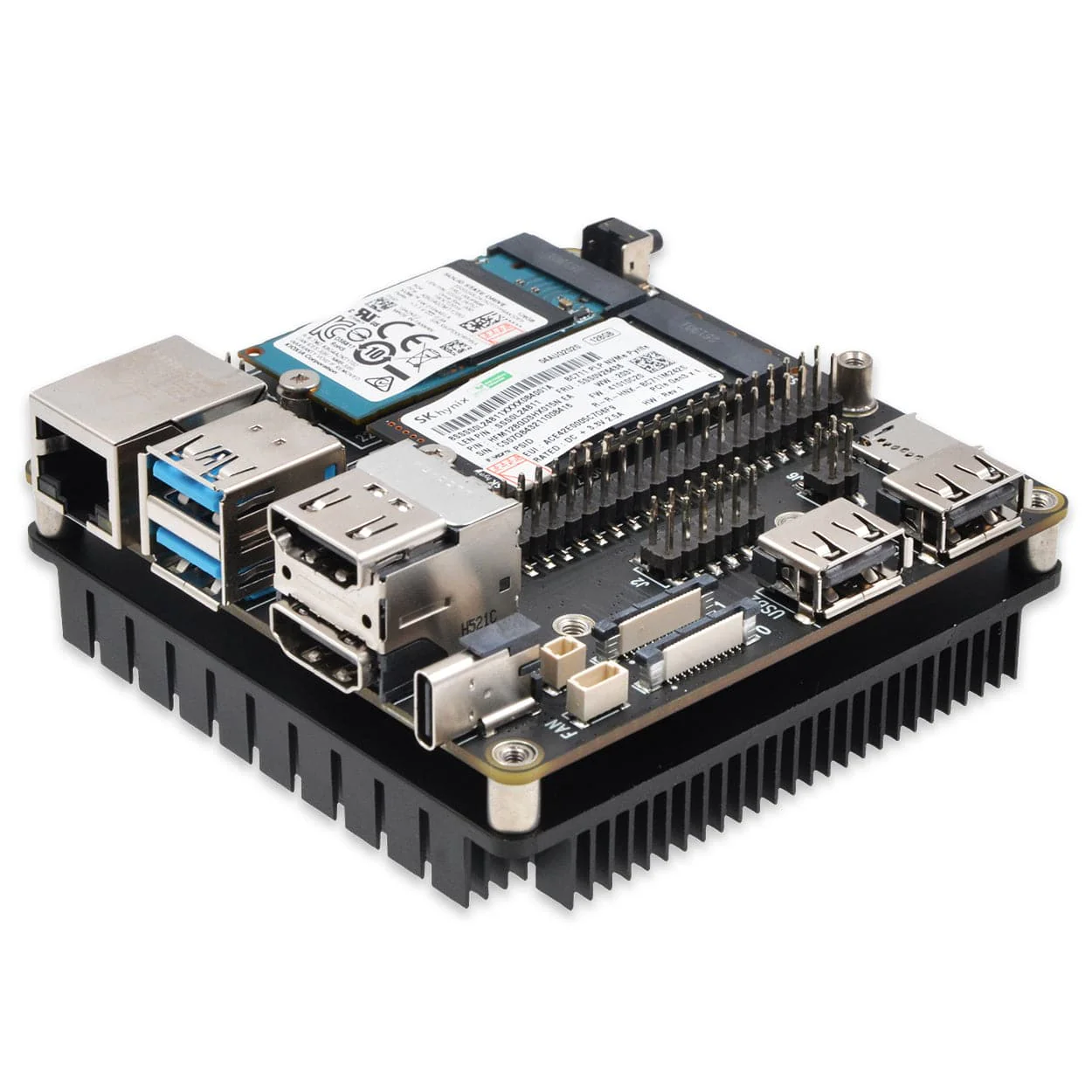 SupTronics X1507 Fanless Dual NVME IO Board for CM5 - Image 5