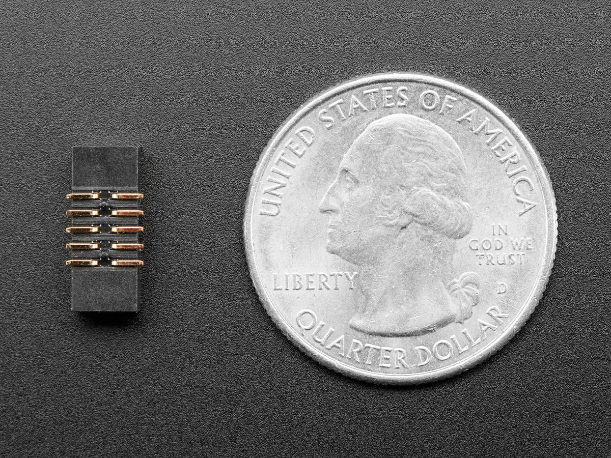 SWD 0.05" Pitch Connector - 10 Pin SMT Box Header - Image 3