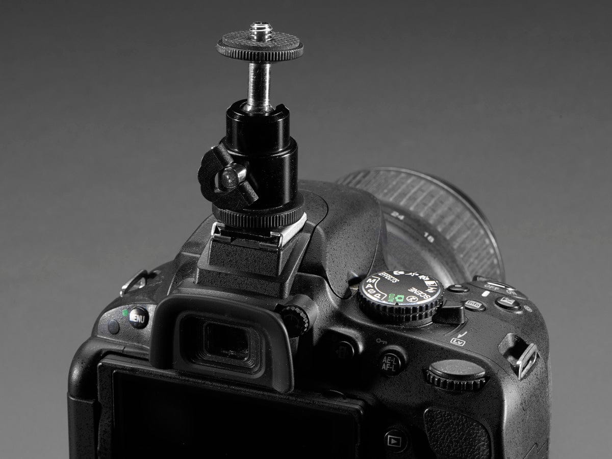 Swivel-Head Pan Tilt (PTZ) Shoe Mount Adapter - Image 5