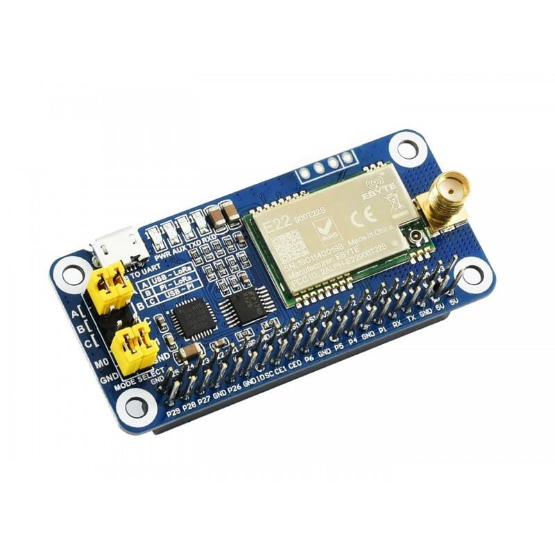 SX1262 LoRa HAT for Raspberry Pi - 868MHz (for Europe, Asia, Africa) - Image 4