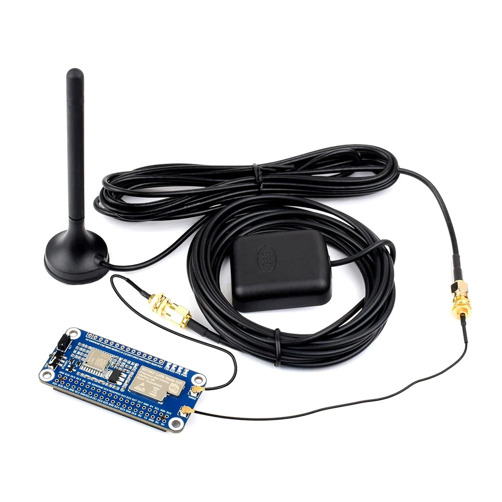 SX1262 LoRaWAN Node Module Expansion Board for Raspberry Pi (850~930MHz HF with GNSS) - Image 5