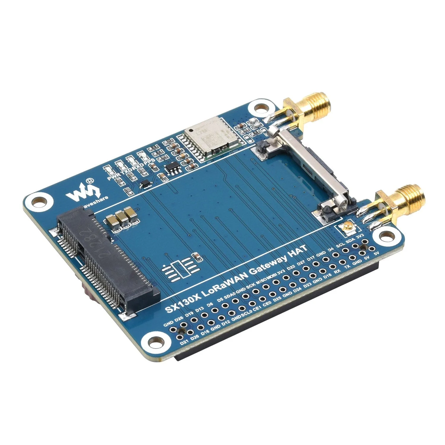 SX1303 868MHz LoRaWAN Gateway HAT for Raspberry Pi - Image 2
