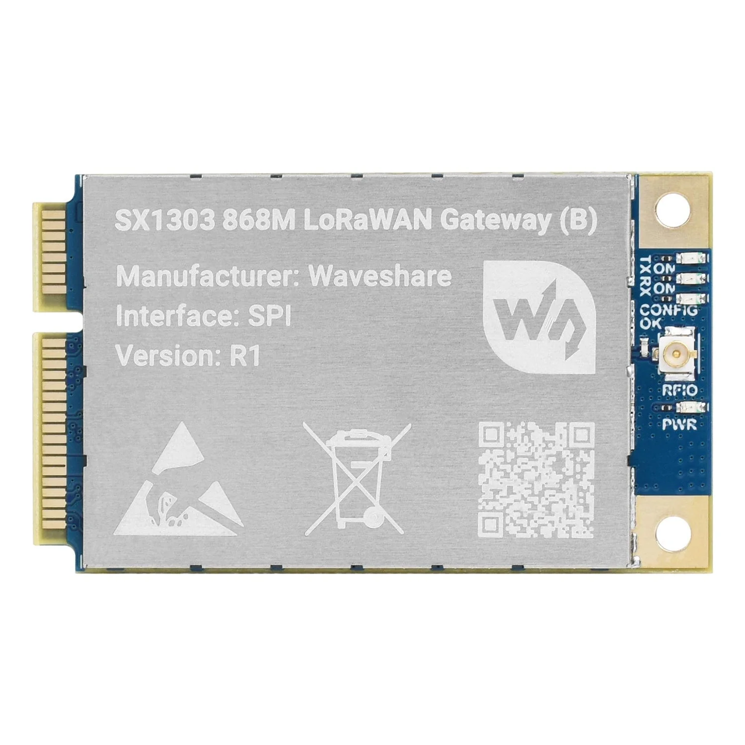 SX1303 868MHz LoRaWAN Gateway HAT for Raspberry Pi - Image 3