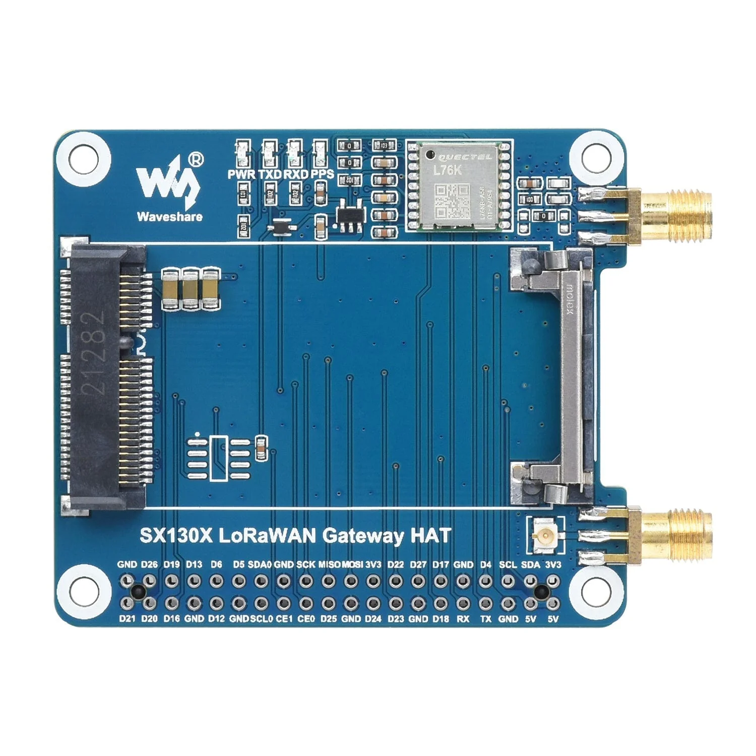 SX1303 868MHz LoRaWAN Gateway HAT for Raspberry Pi - Image 4