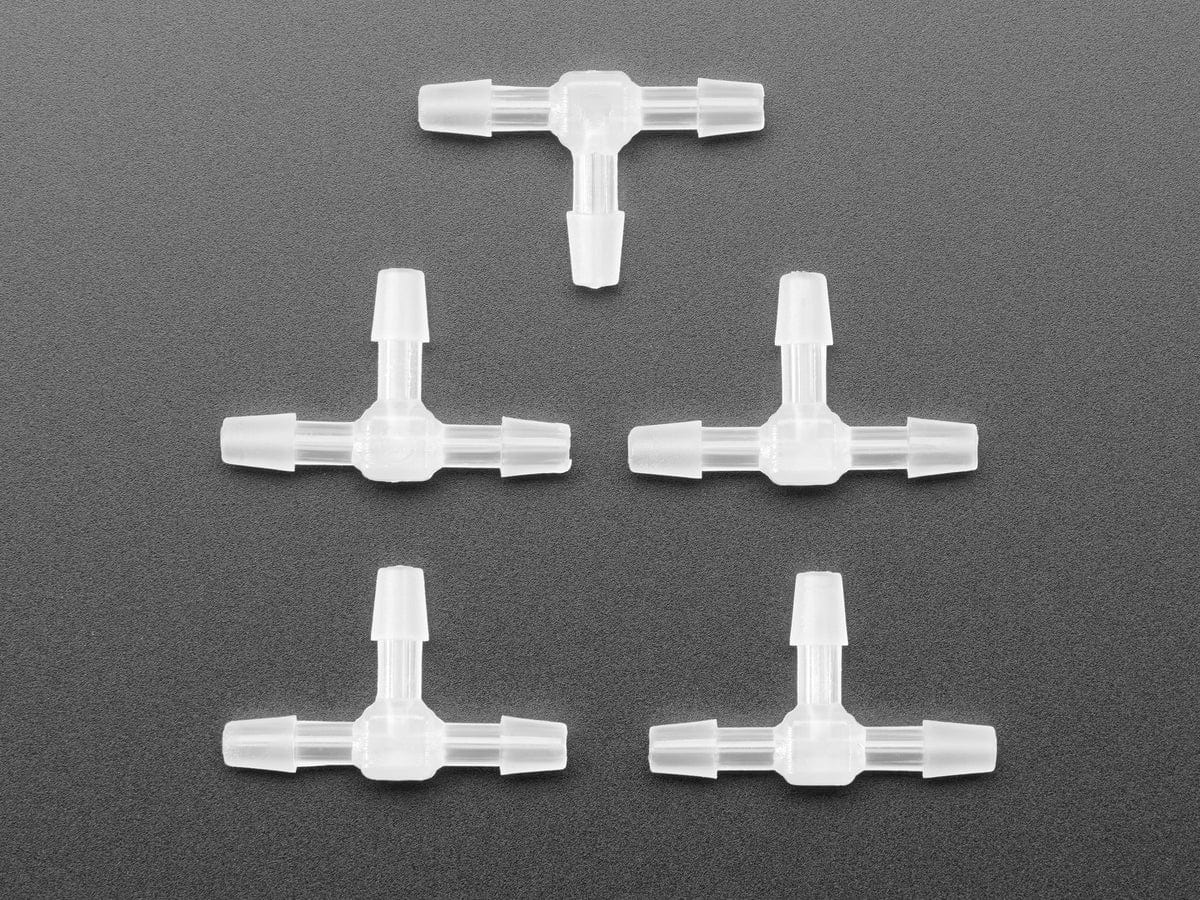 T-Connector For Silicone Tubing - 5 Pack - Image 3