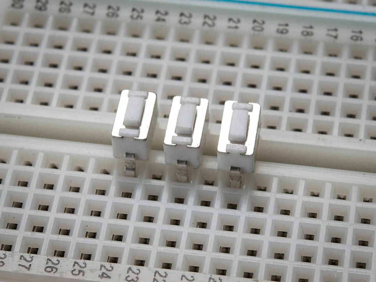 Tactile Switch Buttons (6mm slim) x 20 pack - Image 3