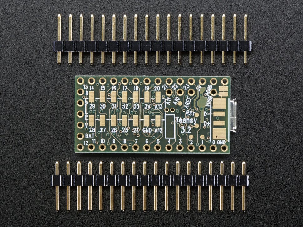 Teensy 3.2 + Header Strip [Discontinued] - Image 4