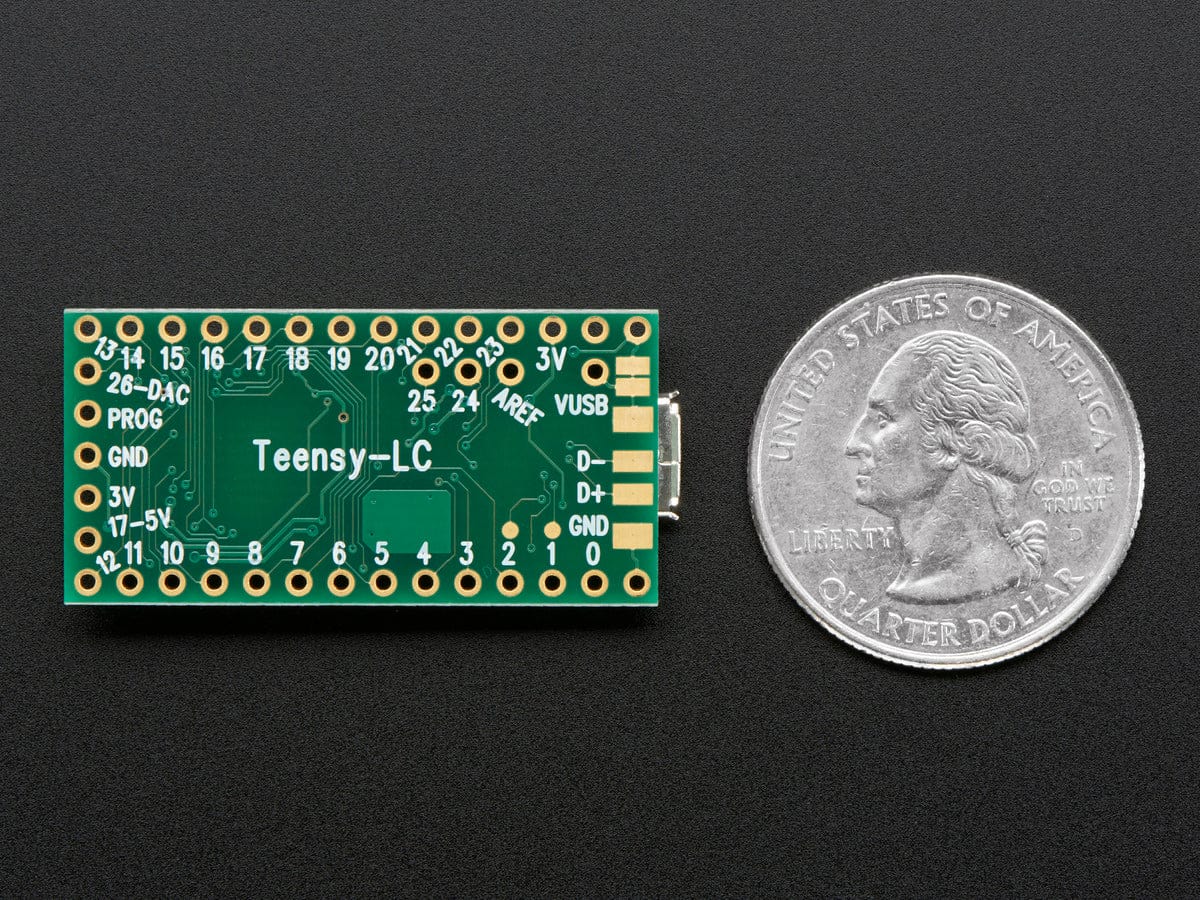 Teensy-LC + Header Strip [Discontinued] - Image 4