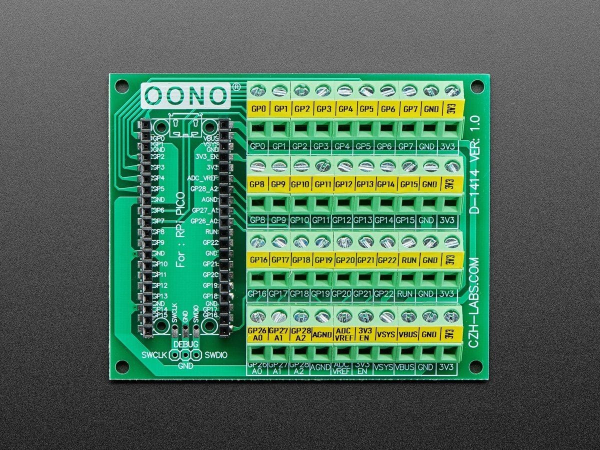Terminal Block Breakout Module Board for Raspberry Pi Pico - Image 3
