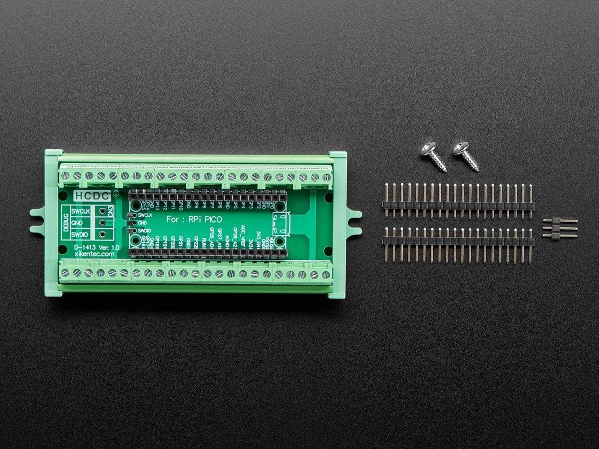 Terminal Block Breakout Module for Raspberry Pi Pico (Screw Mount Version) - Image 3