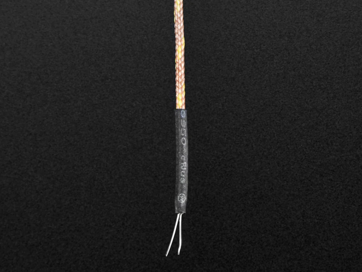 Thermocouple Type-K Glass Braid Insulated Stainless Steel Tip - Image 2