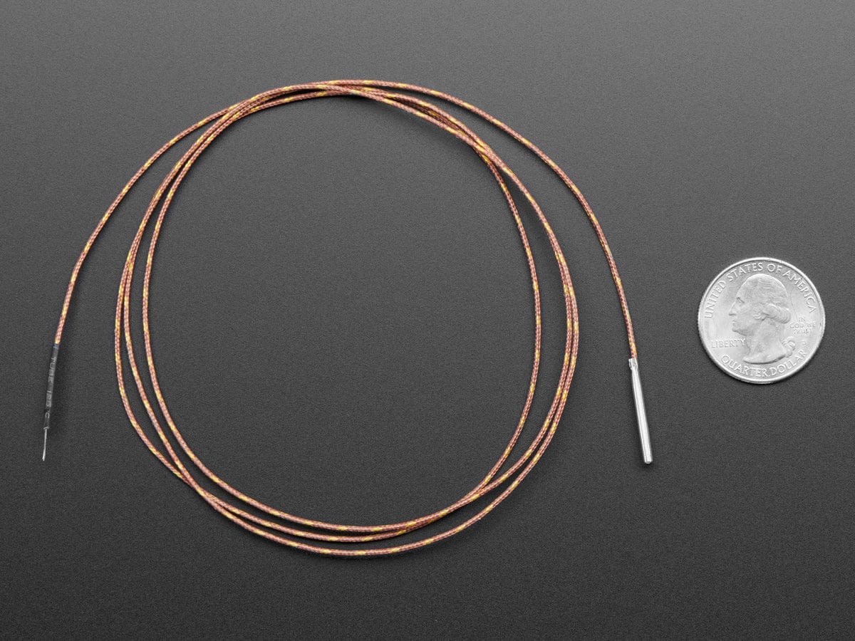 Thermocouple Type-K Glass Braid Insulated Stainless Steel Tip - Image 4