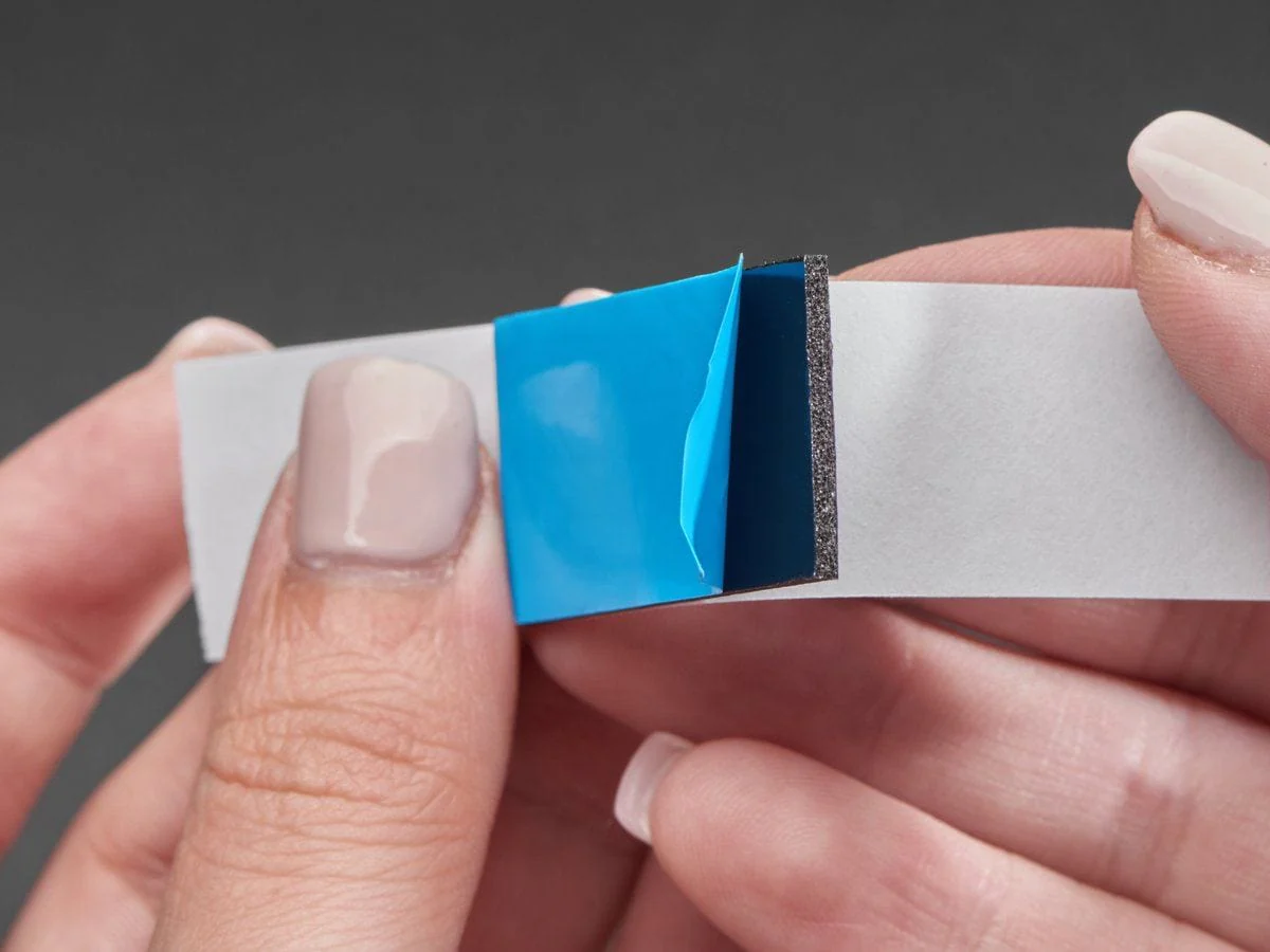 Thick Double-Sided Rectangle Foam Tape - 2 pieces - Image 2