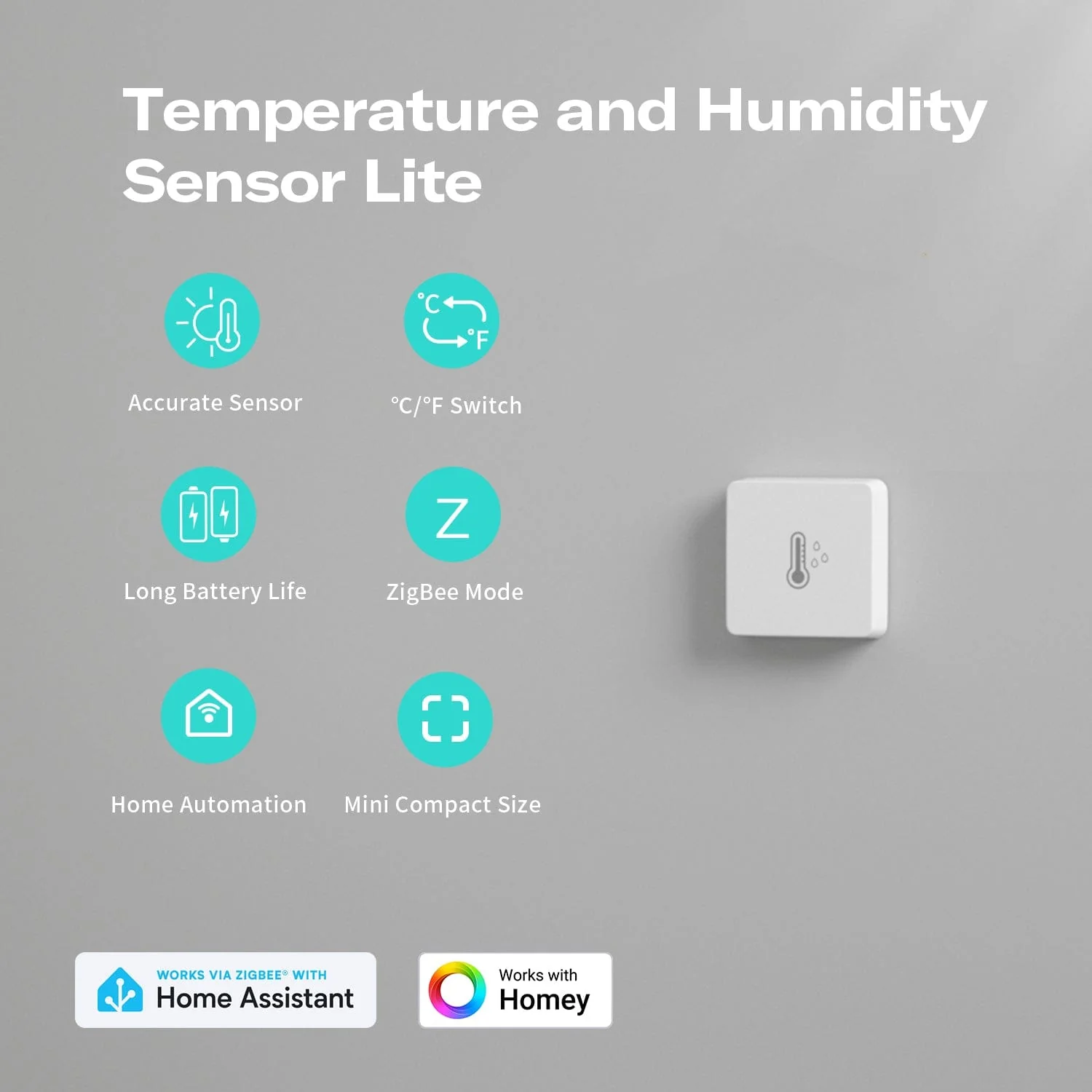 ThirdReality Zigbee Temperature & Humidity Sensor Lite - Image 2