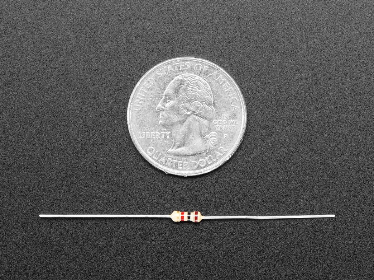 Through-Hole Resistors - 1.0K ohm 5% 1/4W - Pack of 25 - Image 4