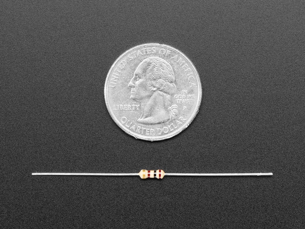Through-Hole Resistors - 100 ohm 5% 1/4W - Pack of 25 - Image 4
