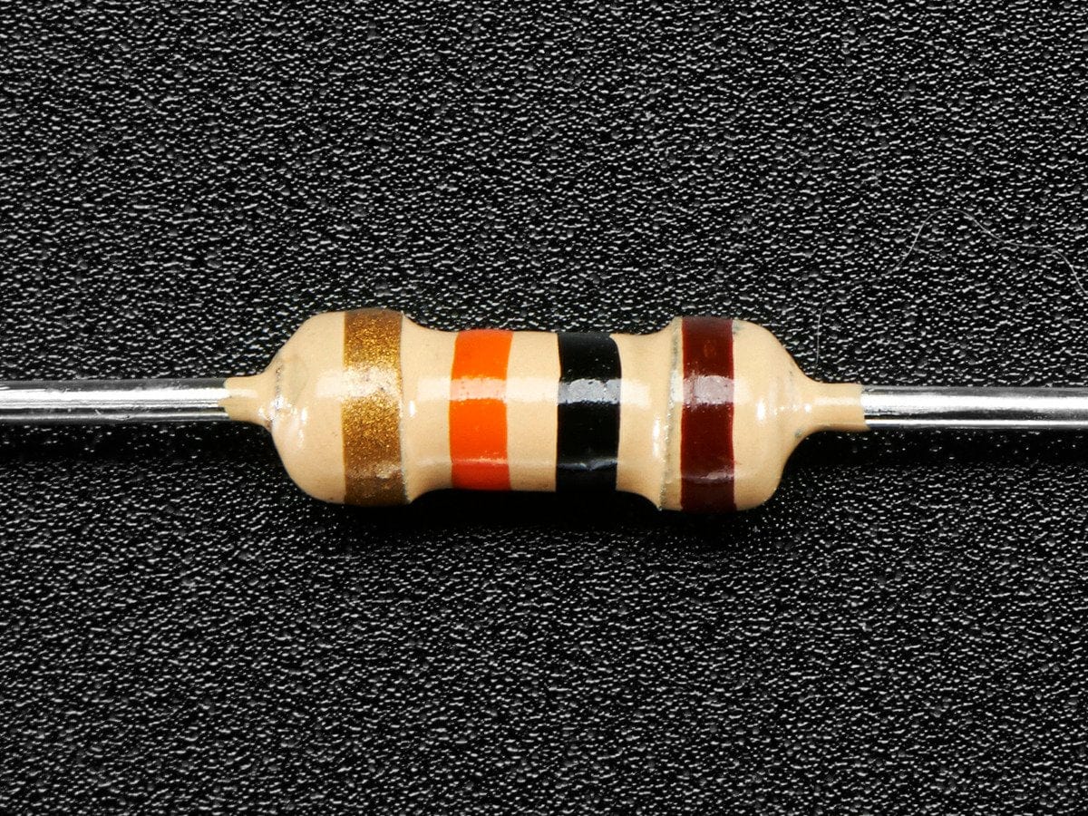 Through-Hole Resistors - 10K ohm 5% 1/4W - Pack of 25 - Image 2