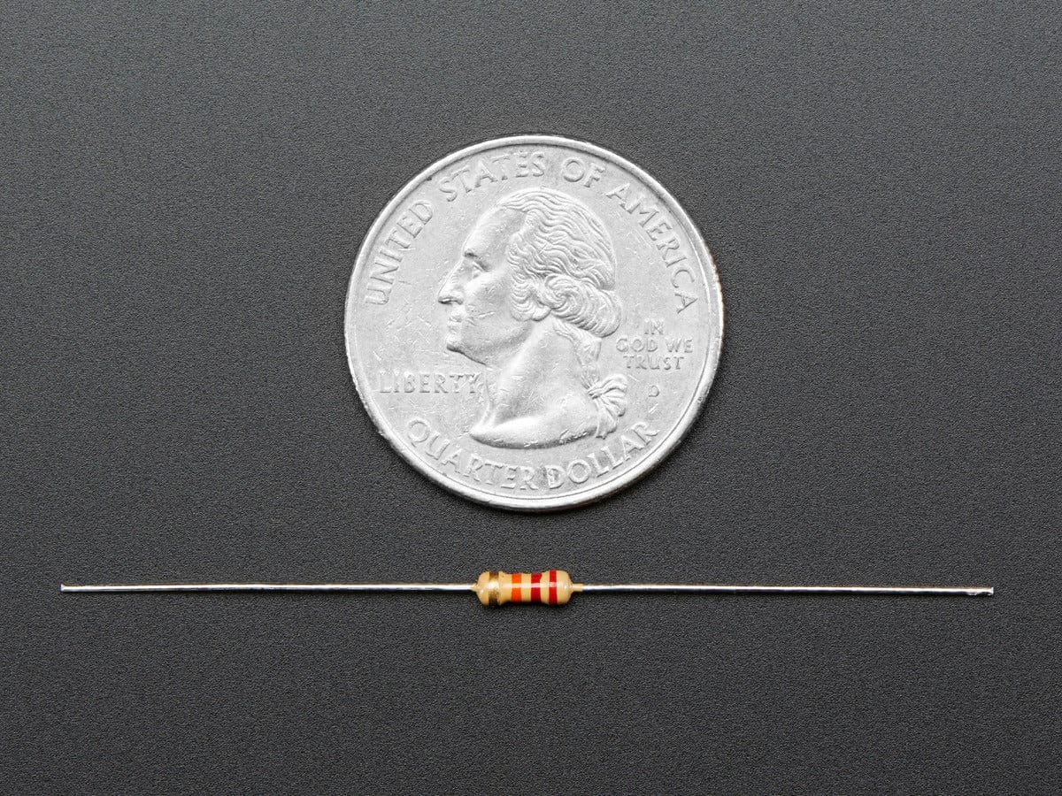 Through-Hole Resistors - 22K ohm 5% 1/4W - Pack of 25 - Image 4