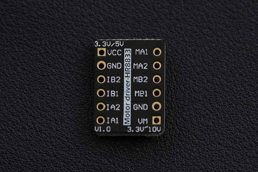 Fermion: HR8833 Thumbnail Sized DC Motor Driver 2x1.5A (Breakout) - Image 4