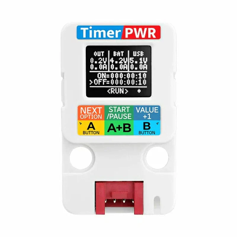 Timer Power Unit with OLED Display (INA3221) - Image 3