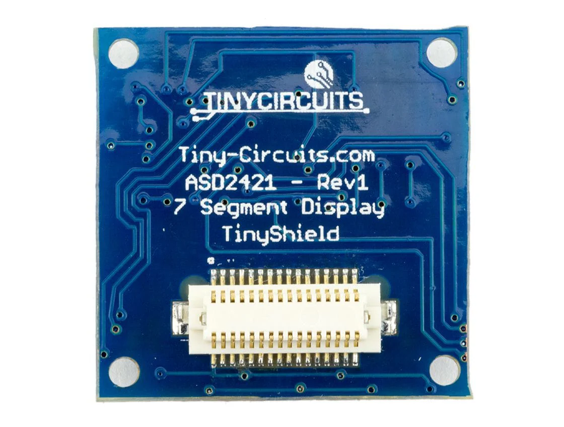 7 Segment Display TinyShield - Red [discontinued] - Image 2