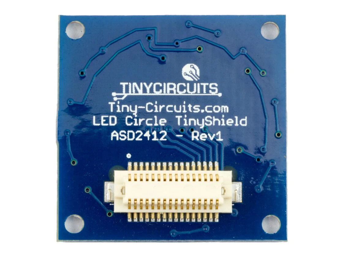 TinyShield Circle Edge LED Board - Green [Discontinued] - Image 2