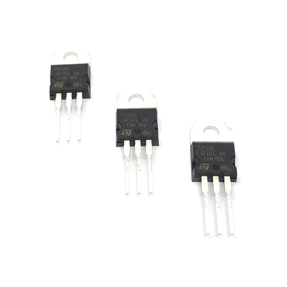 TIP120 NPN Power Darlington Transistors - 3 pack - Image 2