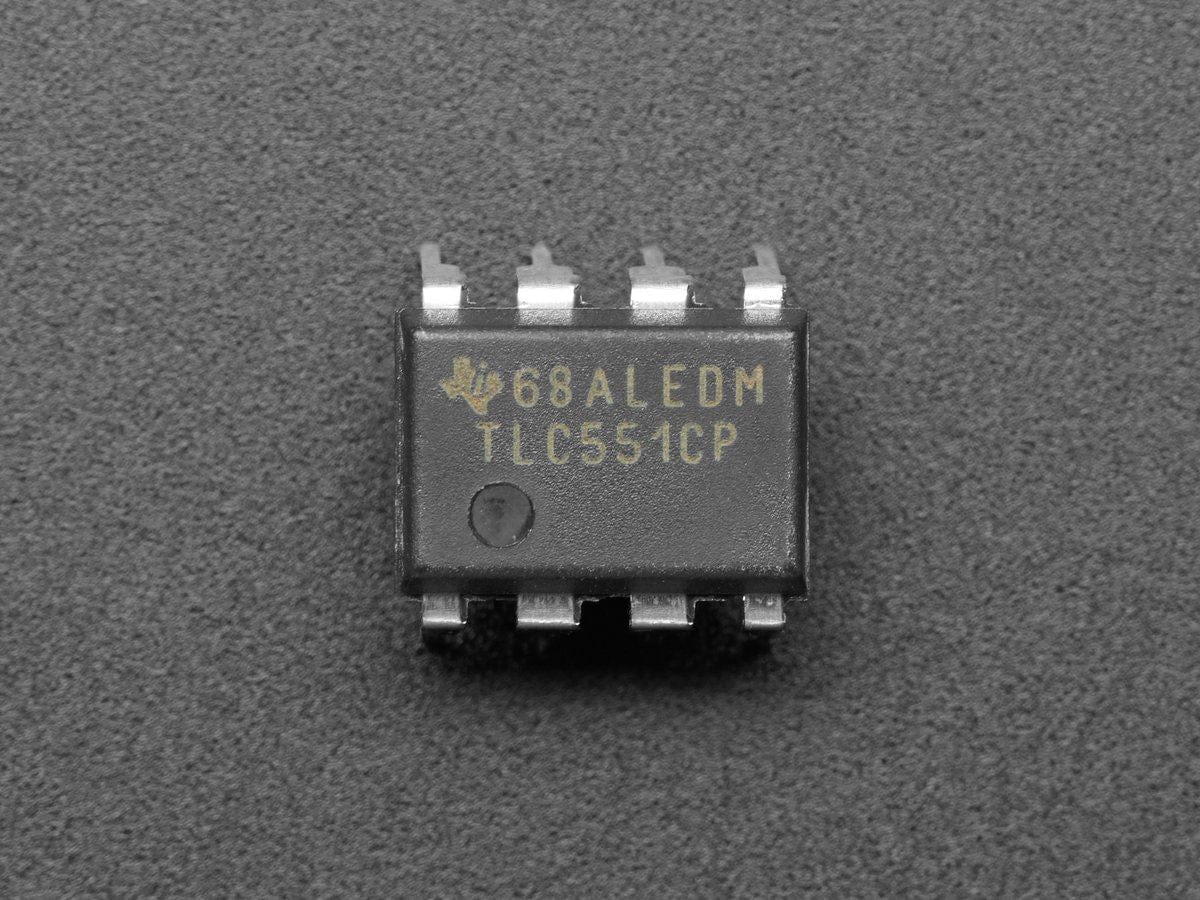 TLC551 IC Timer - CMOS 555 with 1V to 15V power, up to 1.8MHz (TLC551CP) - Image 2