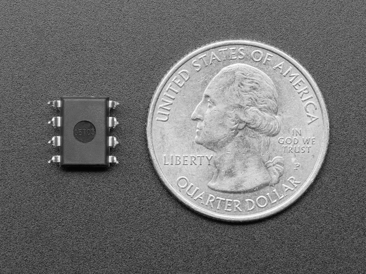 TLC551 IC Timer - CMOS 555 with 1V to 15V power, up to 1.8MHz (TLC551CP) - Image 3