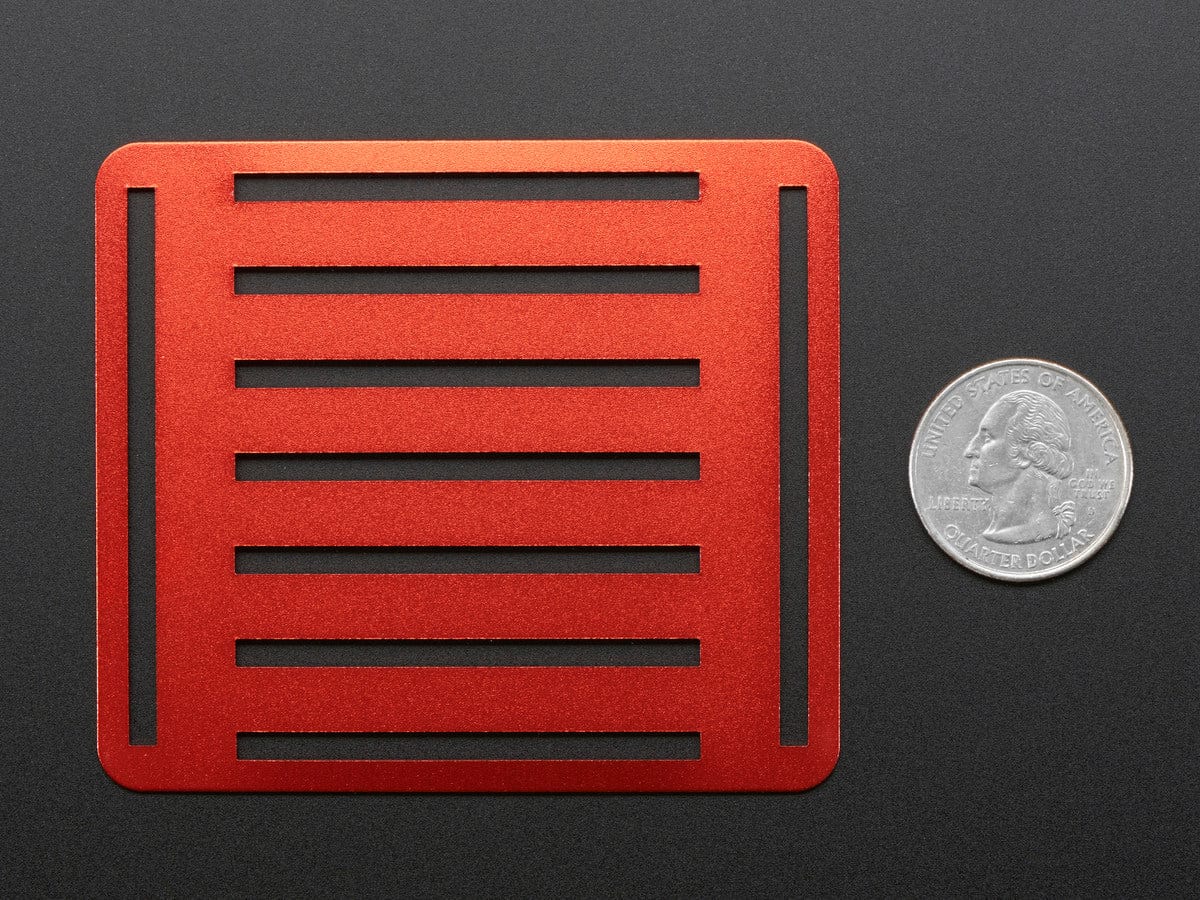 Top Metal Plate for a Mini Robot Rover Chassis - Image 3