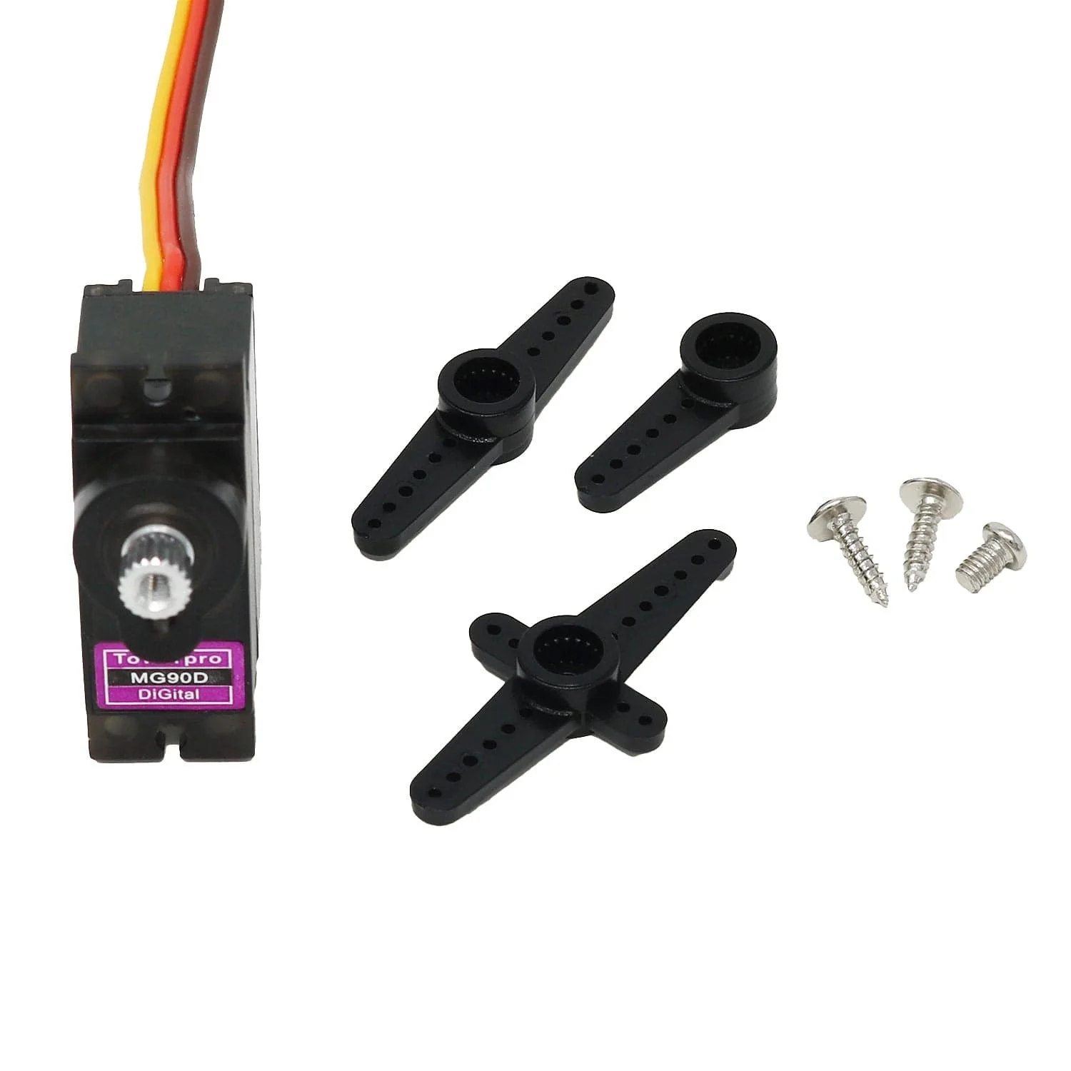 TowerPro Servo Motor - MG90D 360° (Metal Gear) - Image 2