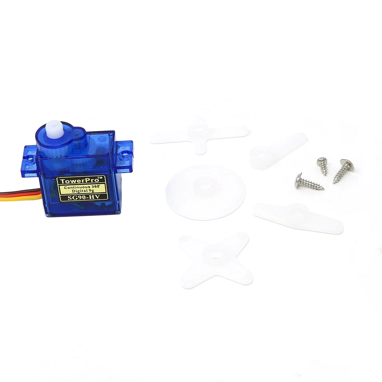 TowerPro Servo Motor - SG90-HV (Continuous Rotation) - Image 2