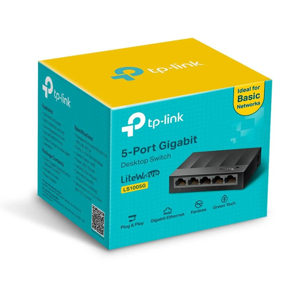 TP-Link 5-Port Gigabit Network Switch - Image 3