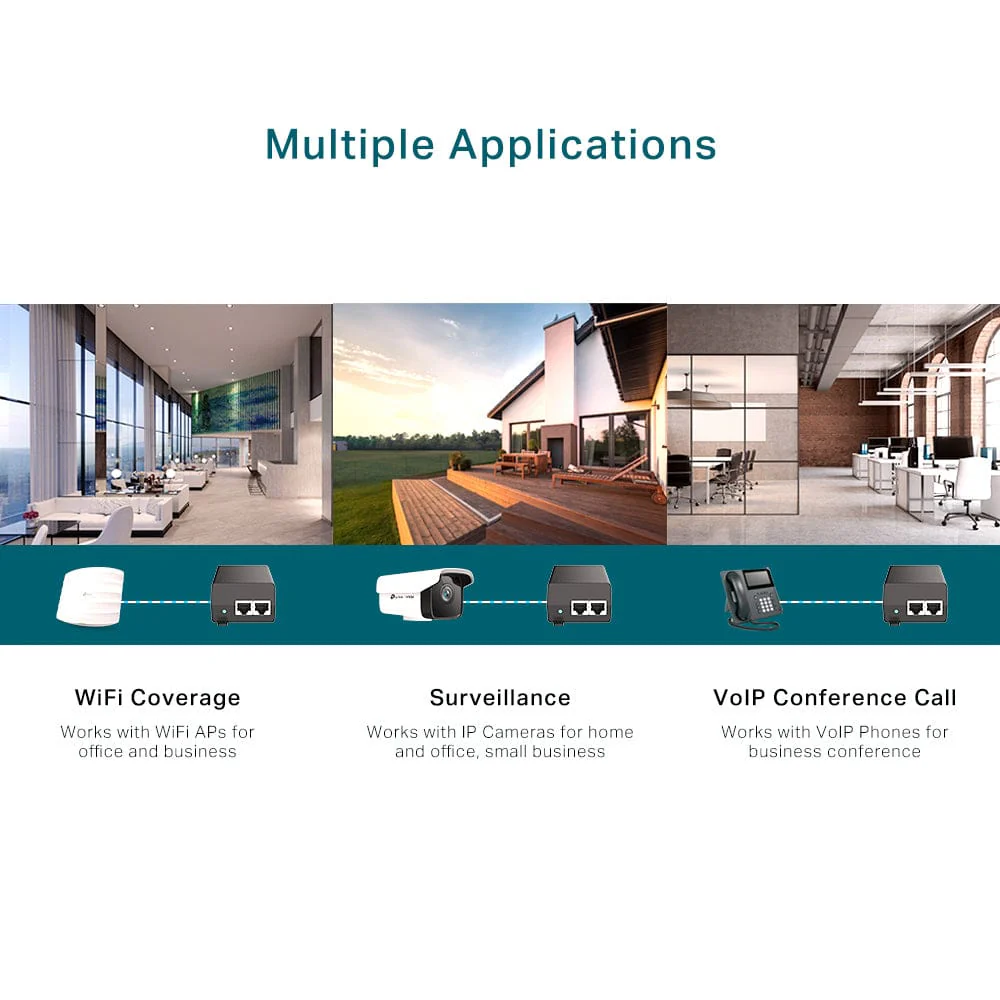 TP-Link TL-POE160S 30W PoE+ Injector - Image 5