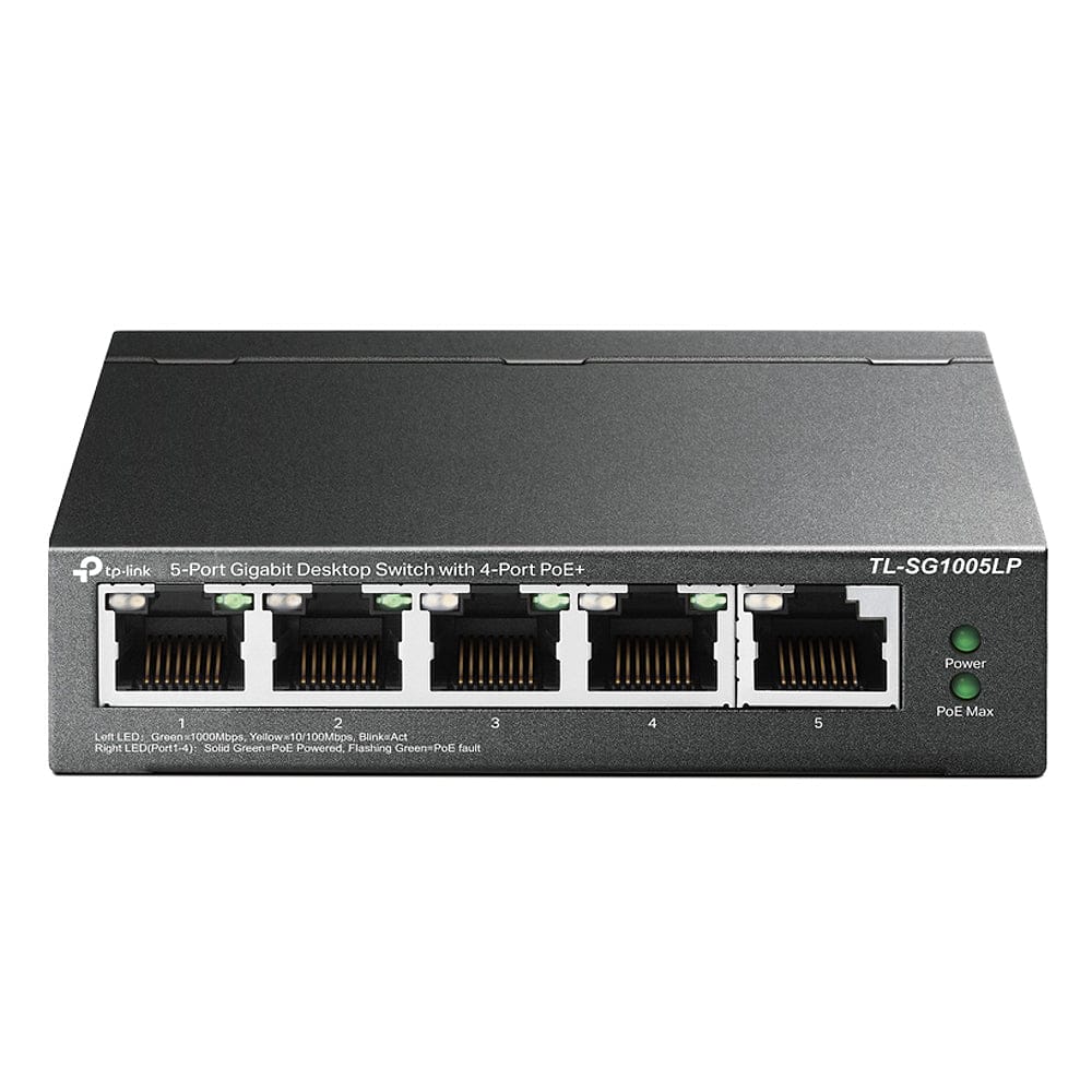 TP-Link TL-SG1005LP - 5-Port PoE+ Gigabit Switch - Image 3