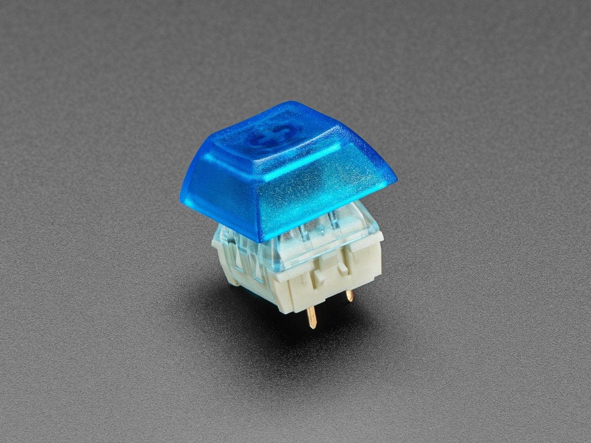 Translucent Blue DSA Keycaps for MX Compatible Switches (10 pack) - Image 4