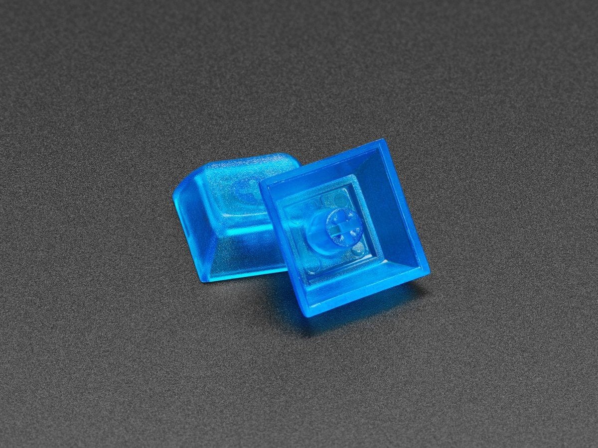 Translucent Blue DSA Keycaps for MX Compatible Switches (10 pack) - Image 5