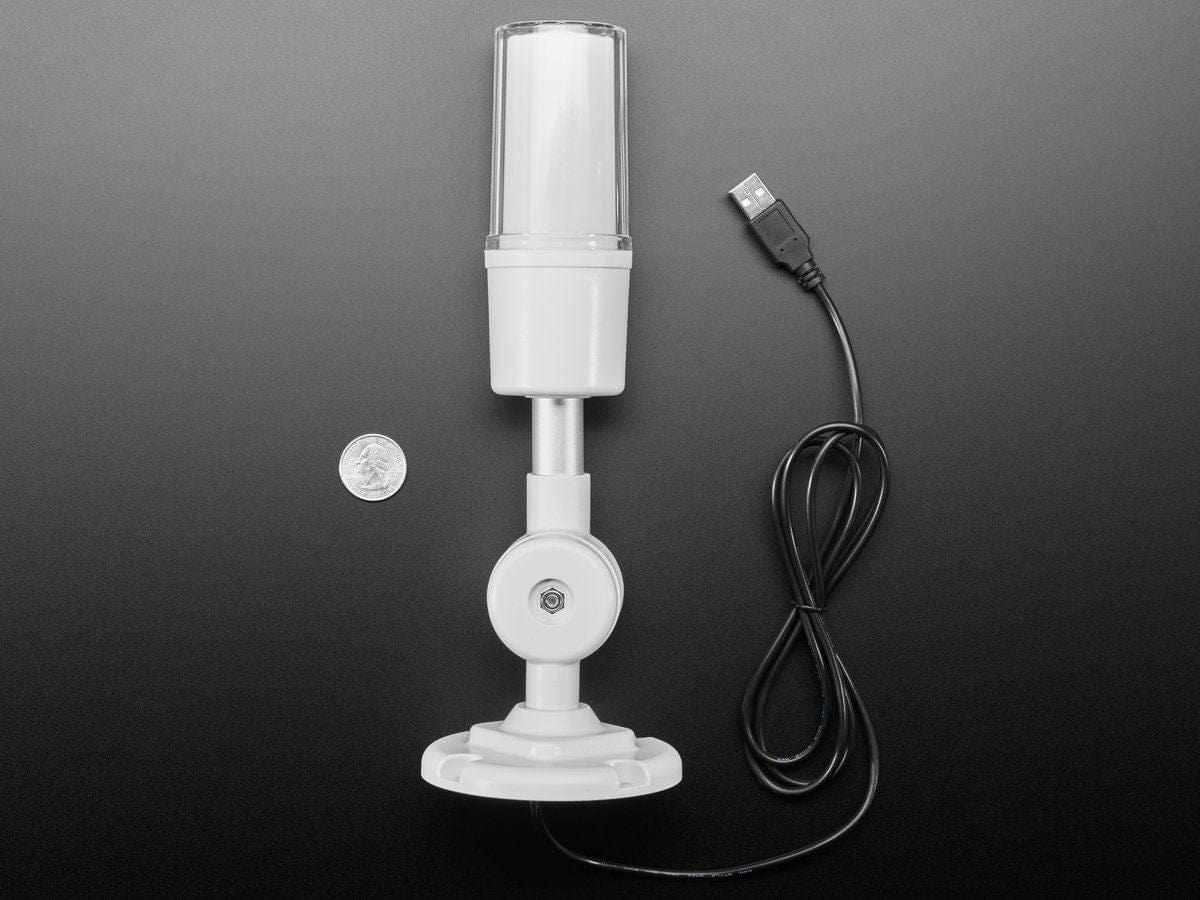 Tri-Color USB Controlled Tower Light with Buzzer - Image 4