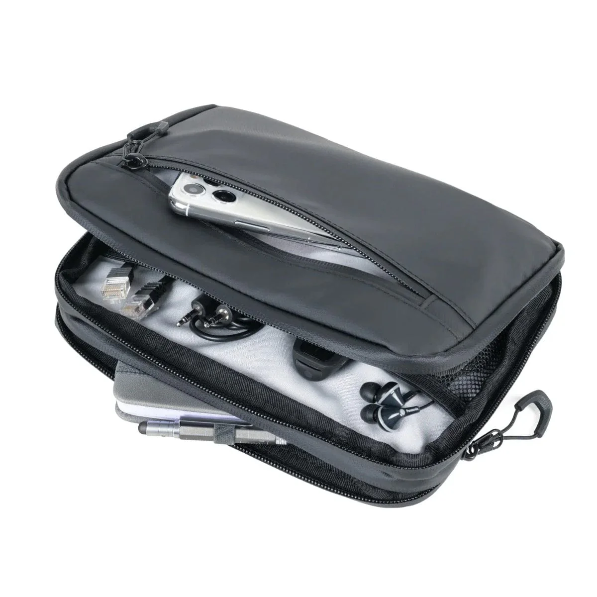 Troika Black Tech Pouch 2 - Image 3