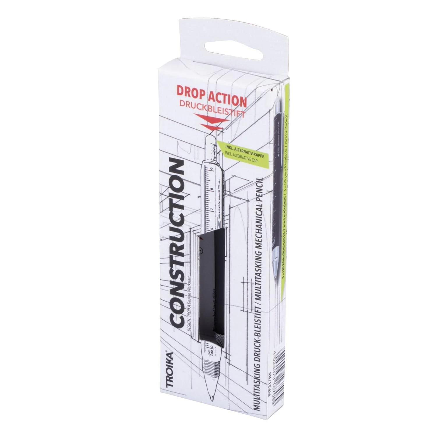Troika Construction Drop Action Mechanical Pencil [Discontinued] - Image 6