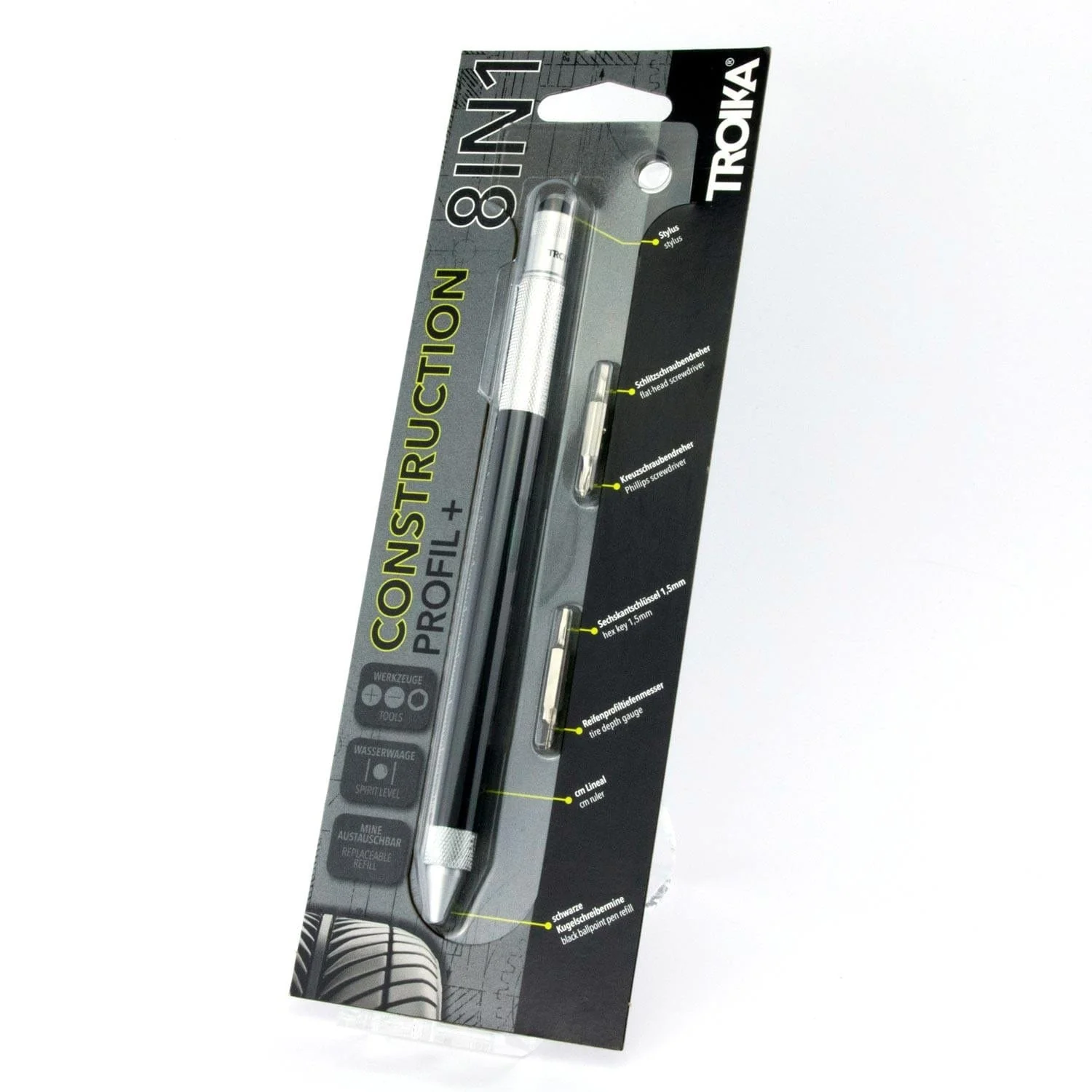 Troika Construction PROFIL+ Multi-Tool Ballpoint Pen [Discontinued] - Image 8