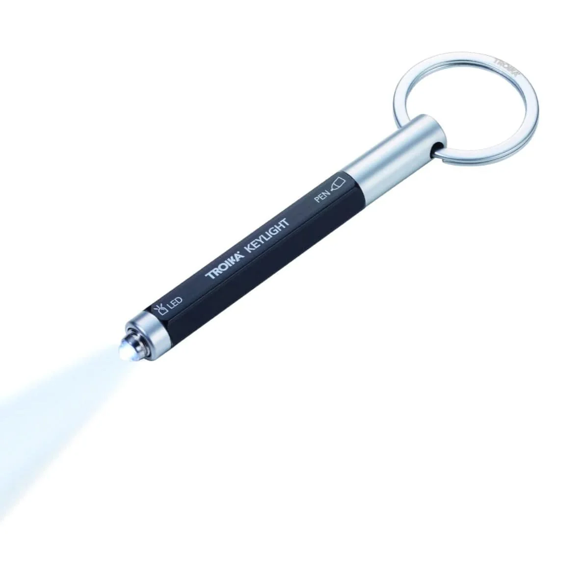 Troika Micro Construction Keylight Pen & Key Ring [discontinued] - Image 2
