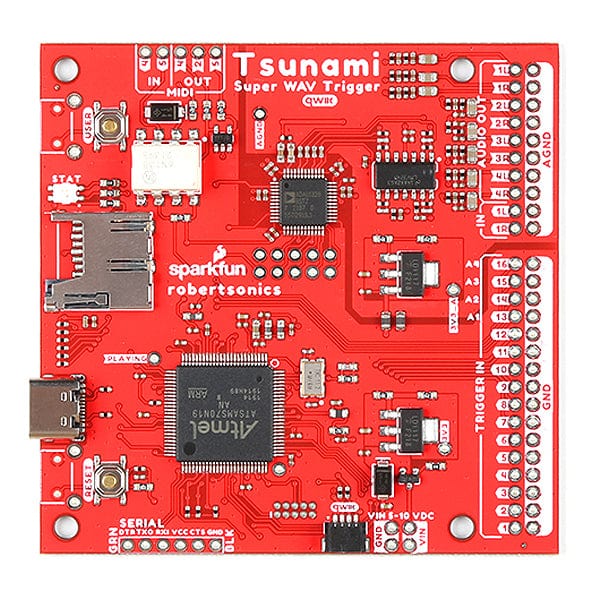 Tsunami Super WAV Trigger - 25 Voice (Qwiic) [Discontinued] - Image 2