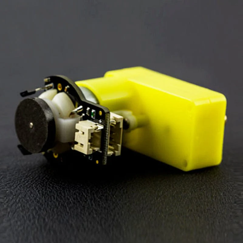 TT Geared Motor with Encoder (6V 160RPM 120:1 L Shape) - Image 3