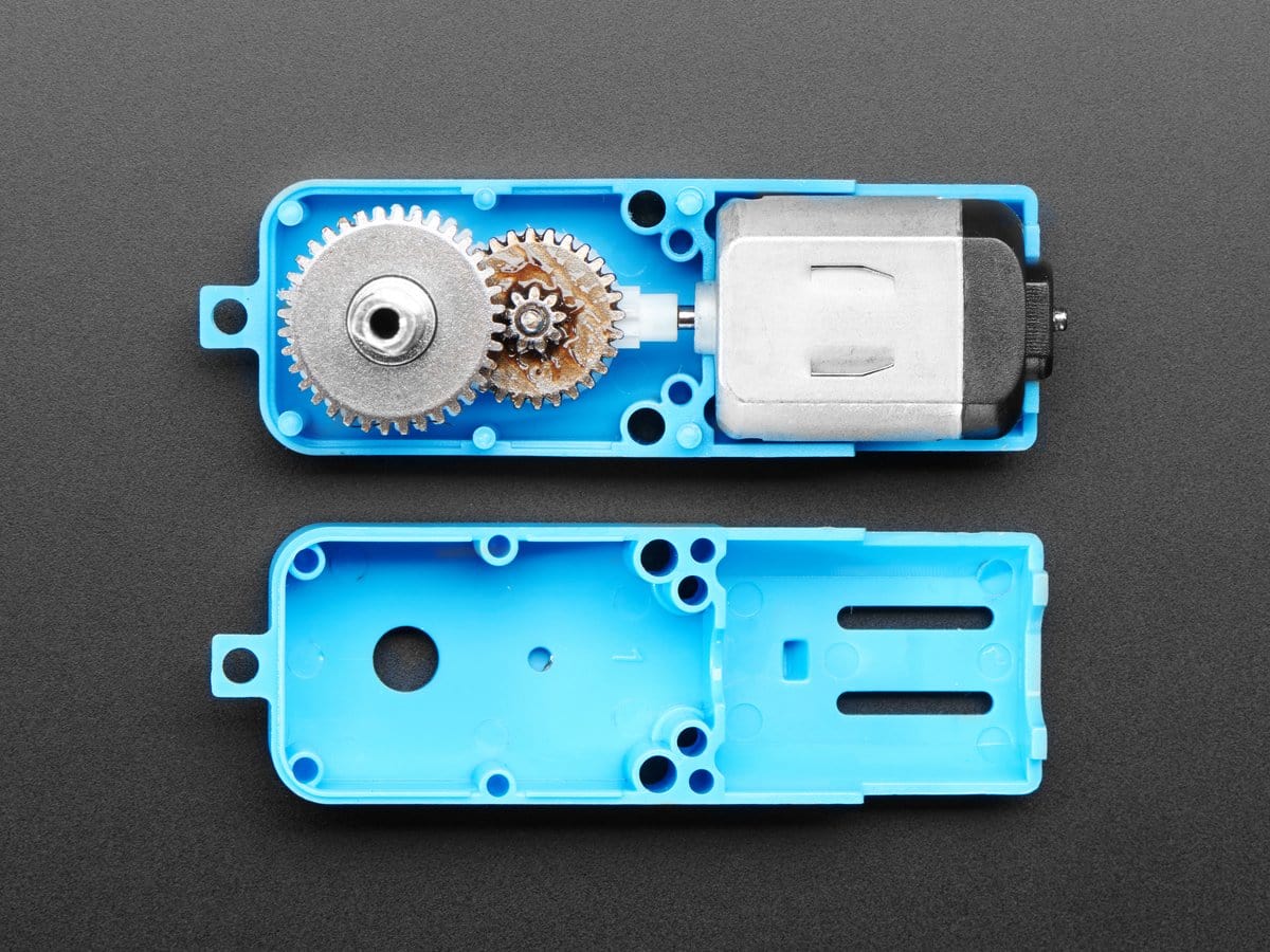 TT Motor Bi-Metal Gearbox - 1:90 Gear Ratio - Image 5