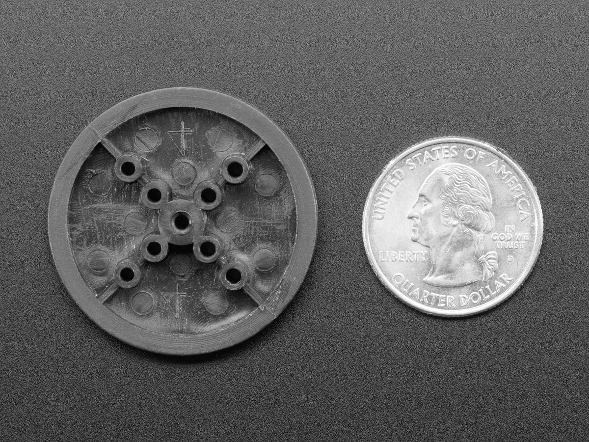 TT Motor Pulley - 36mm Diameter - Image 4
