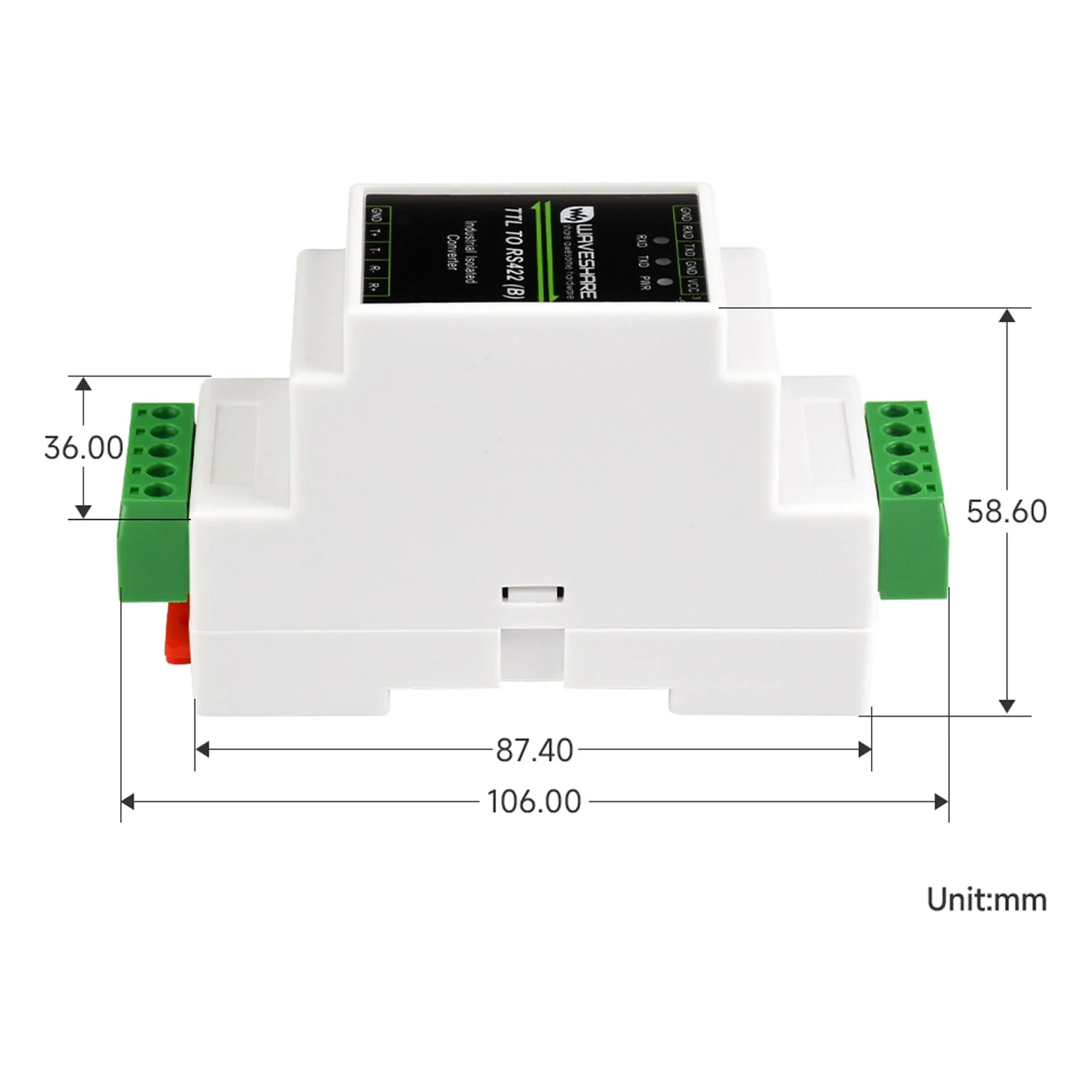 TTL to RS422 Galvanic Isolated Converter - Image 6