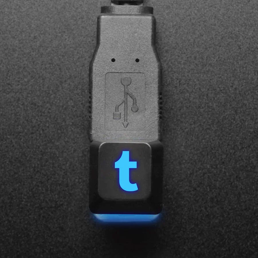 Tumblr Etched R4 Keycap for MX Compatible Switches - Image 3
